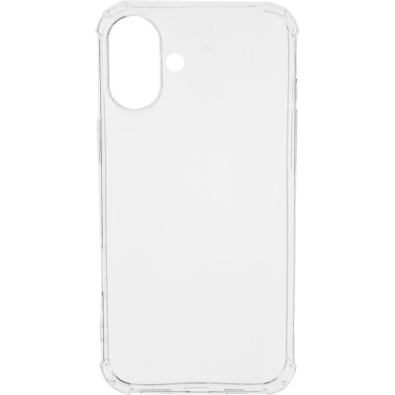 Изображение товара Прозрачный силиконовый чехол-накладка Pero для iPhone 16 Plus