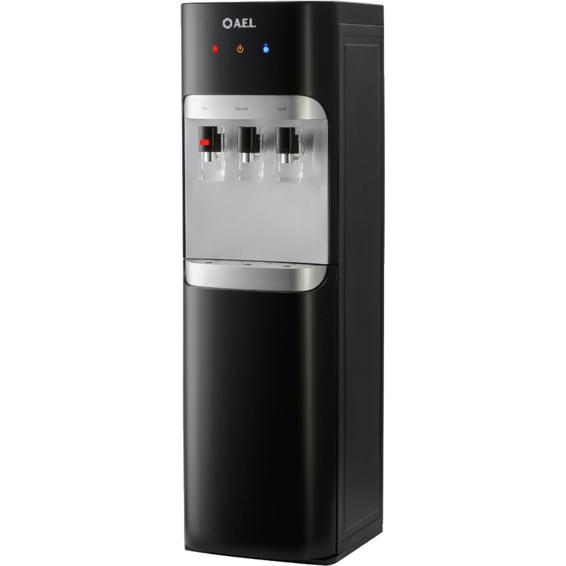 Изображение товара Кулер для воды AEL LD-AEL-808a чёрный с нагревом и охлаждением