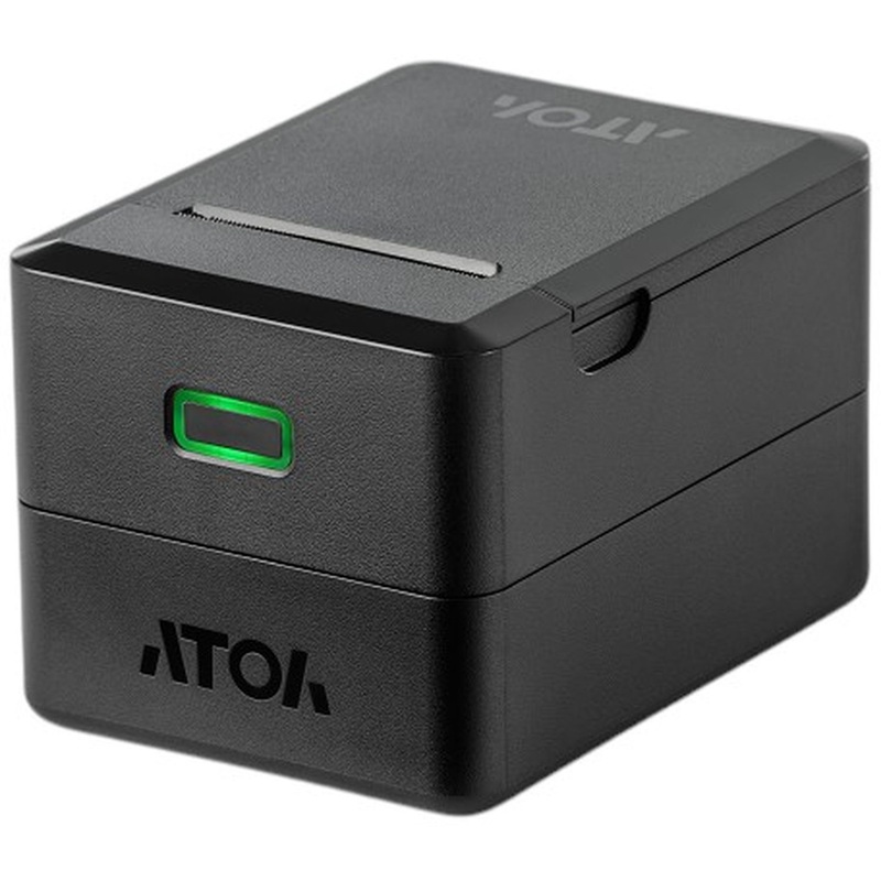 Изображение товара Фискальный регистратор Атол 35Ф чёрный без ФН быстрый и надежный для бизнеса