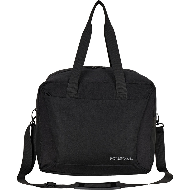 Изображение товара Дорожная сумка Polar Победа полиэстер чёрная модель ТВ0110 для ручной клади