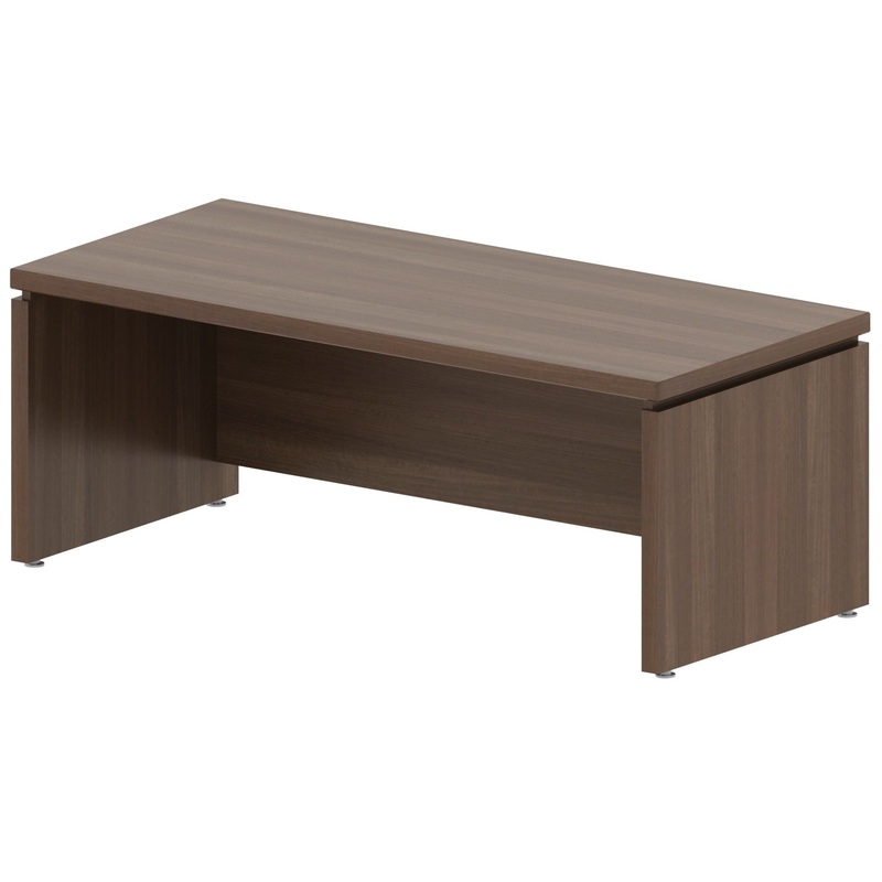 Изображение товара Стол руководителя Милан МЛ-1.3 орех 2000x900x760 мм офисный прямой мебель