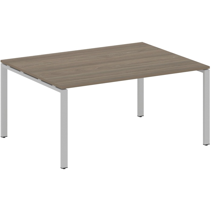 Изображение товара Стол для переговоров Metal System Style БП.ПРГ-1.4 (вяз благородный/серый, 1600x1235x750 мм)