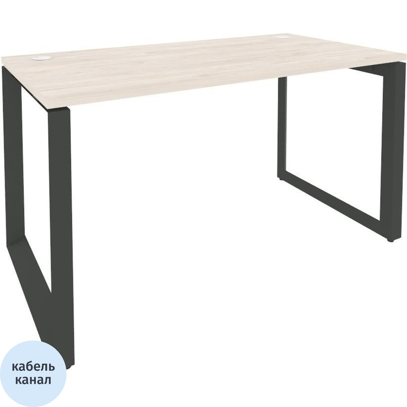 Изображение товара Стол прямой ONIX-О O.MO-SP-3.7 (денвер светлый/антрацит)