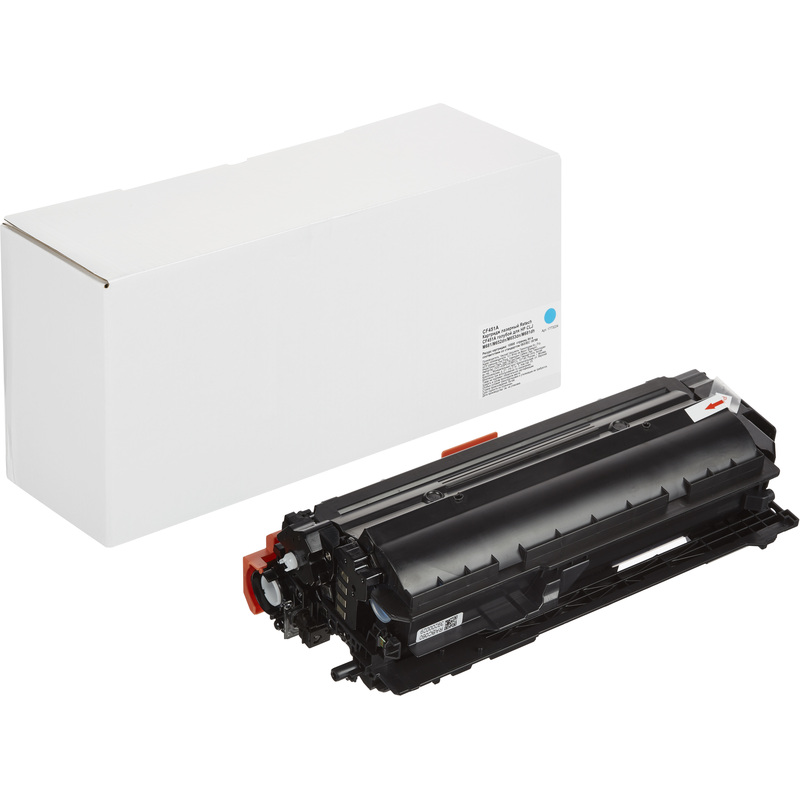 Изображение товара Лазерный картридж Retech 655A CF451A голубой для HP 10500 страниц