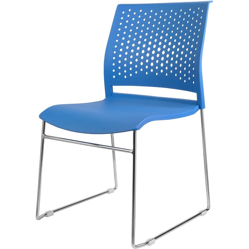 Изображение товара Стул обеденный RCH D918 синий из пластика и металла