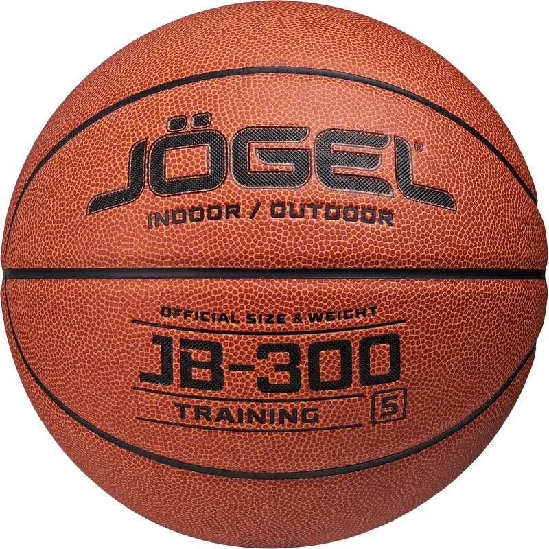 Изображение товара Баскетбольный мяч Jogel JB-300 №5 оранжевый для улицы и зала