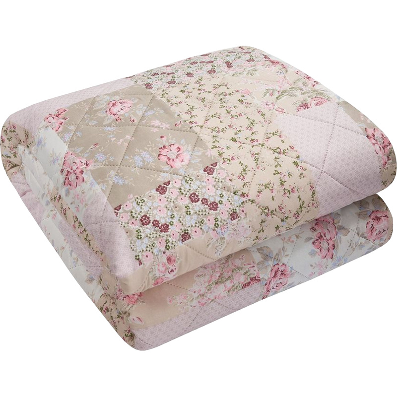 Изображение товара Одеяло 1.5-спальное Guten Morgen 140x205 см стёганое без канта разноцветное