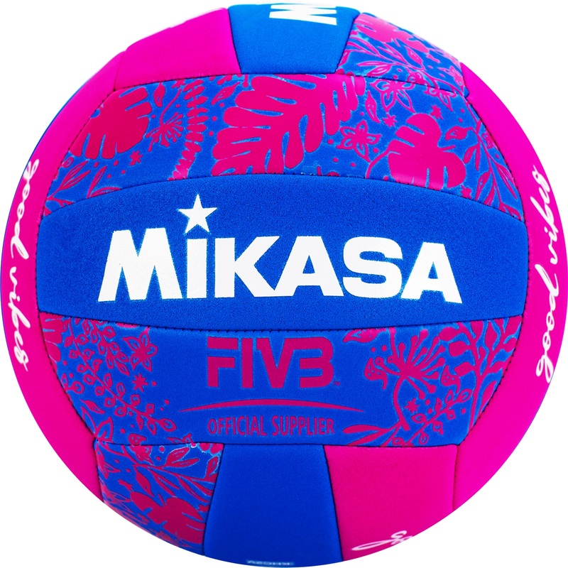 Изображение товара Мяч волейбольный Mikasa BV354TV-GV-BP №5 синий/розовый