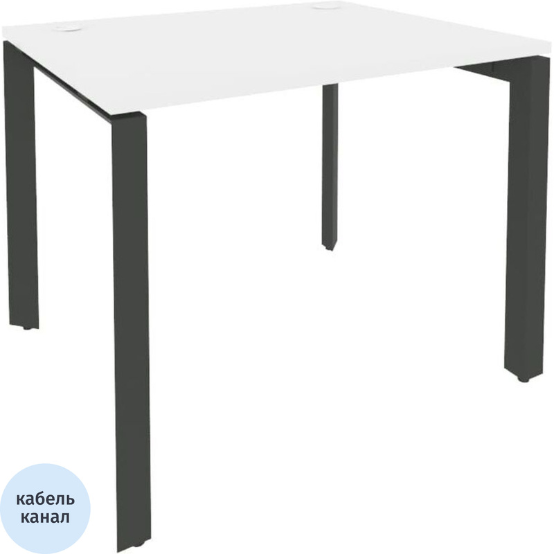 Изображение товара Стол прямой ONIX-П O.MP-SP-1.8 из ЛДСП с кабель-каналом, Россия