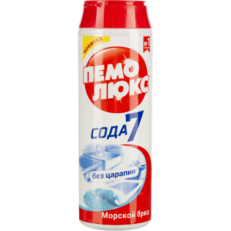 Изображение товара Пемолюкс Сода 7 Морской бриз порошок 0,48 кг универсальное чистящее средство