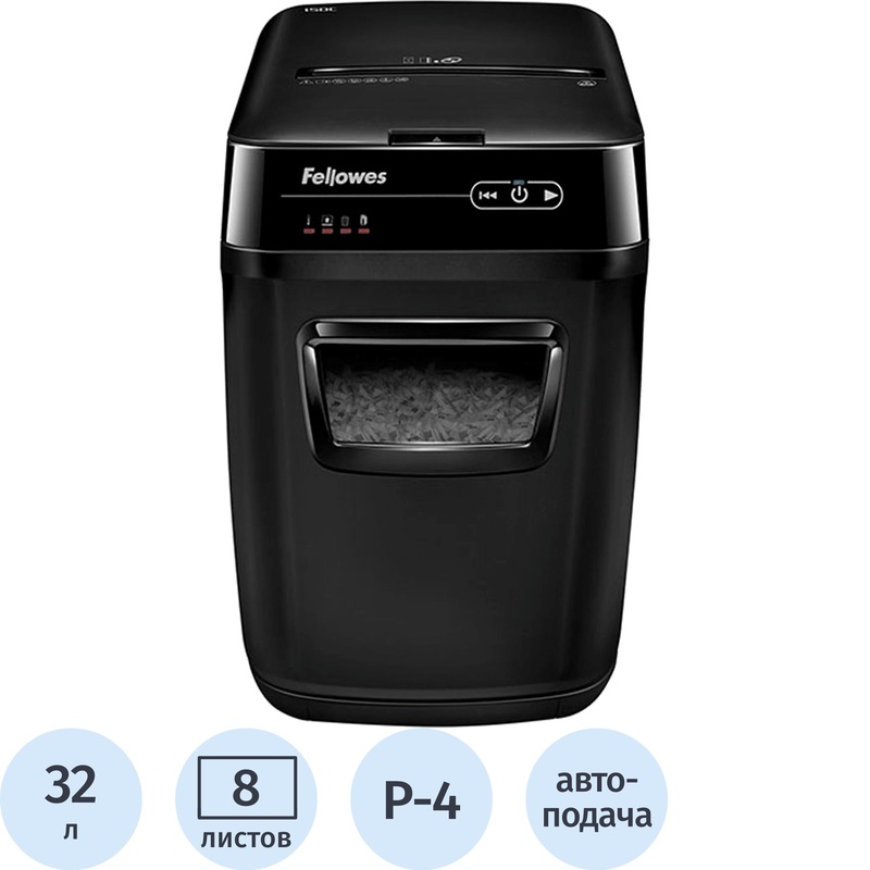 Изображение товара Шредер Fellowes AutoMax 150C для документов с автоподачей