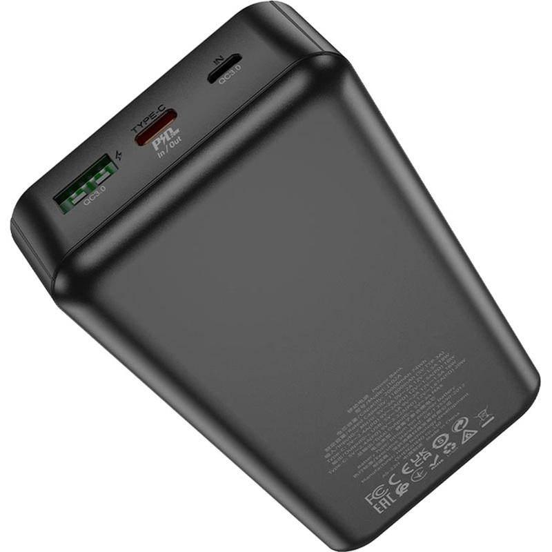Изображение товара Внешний аккумулятор Hoco 20000 мАч 20W черный J102A COOL FIGURE BLACK
