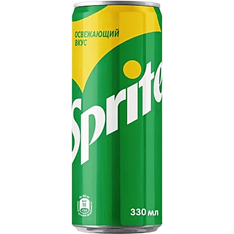 Изображение товара Sprite сильногазированный напиток 0,33 л в жестяной банке Беларусь