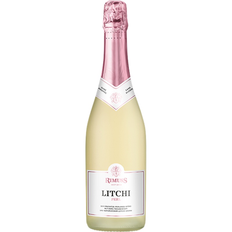 Изображение товара Игристое безалкогольное вино Rimuss Litchi Perl 0.75 л с ароматом личи Изображение товара Игристое безалкогольное вино Rimuss Litchi Perl 0.75 л с ароматом личи