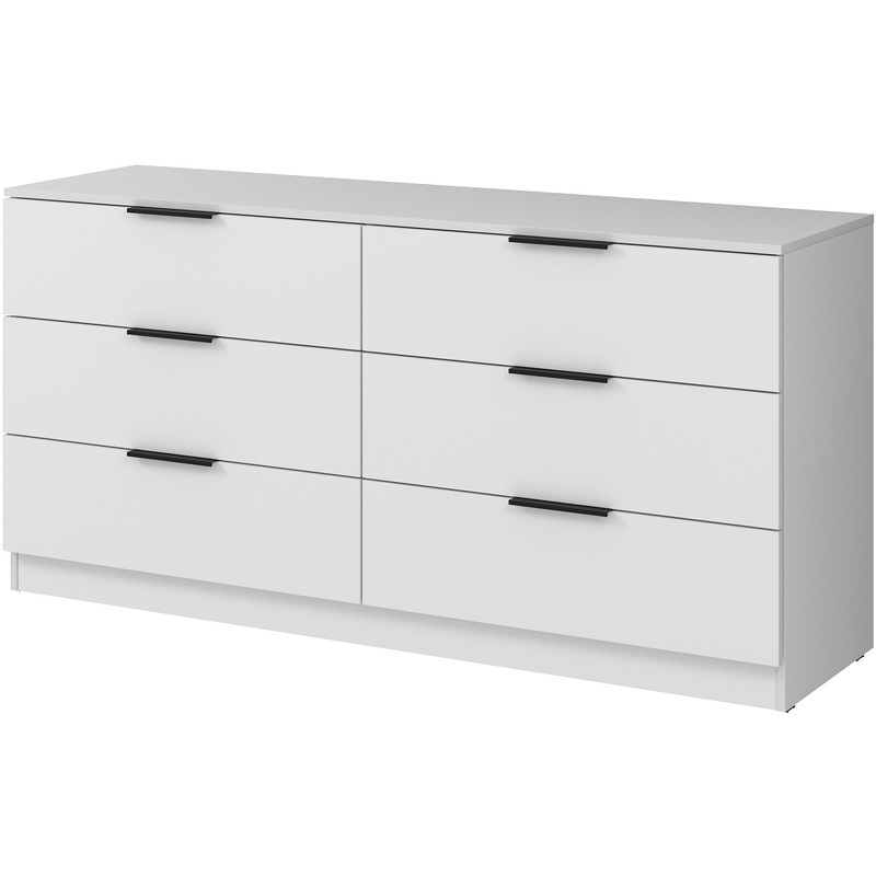 Изображение товара Комод Tower 12К.001.1 Белый — современный комод из ЛДСП