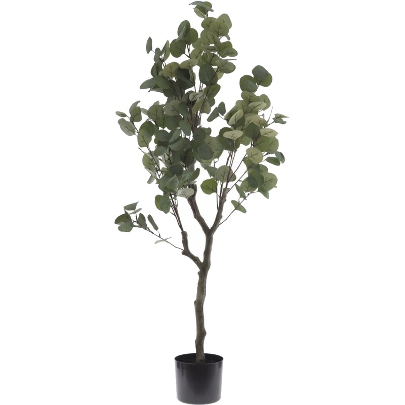 Изображение товара Искусственное дерево Эвкалипт 122 см для интерьера дома или офиса