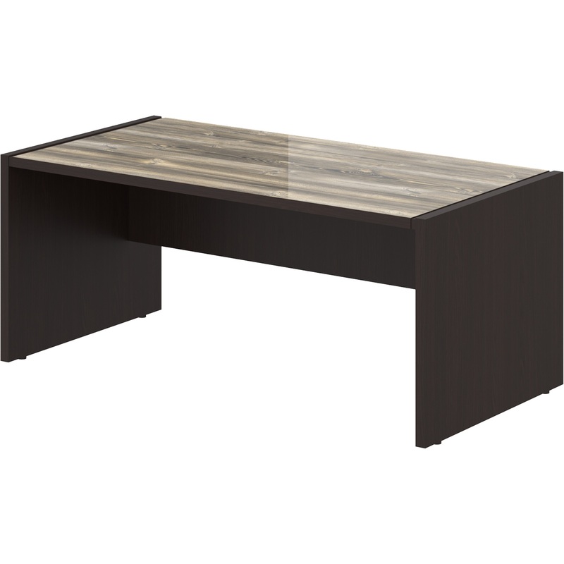 Изображение товара Стол руководителя Morris MST 189 дуб базель венге магия 1800х900х750 мм