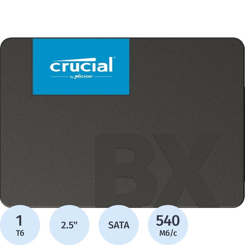 Изображение товара SSD накопитель Crucial SSD Disk BX500 1 ТБ (CT1000BX500SSD1)