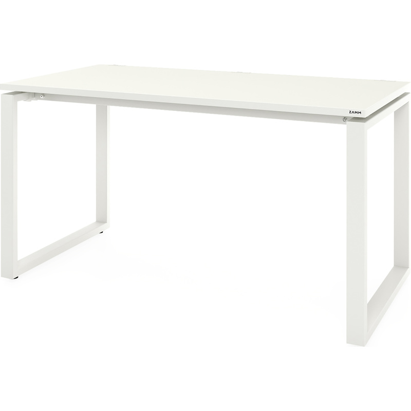 Изображение товара Стол прямой Zamm Зета 10389 (белый премиум, 1600х700х745 мм)