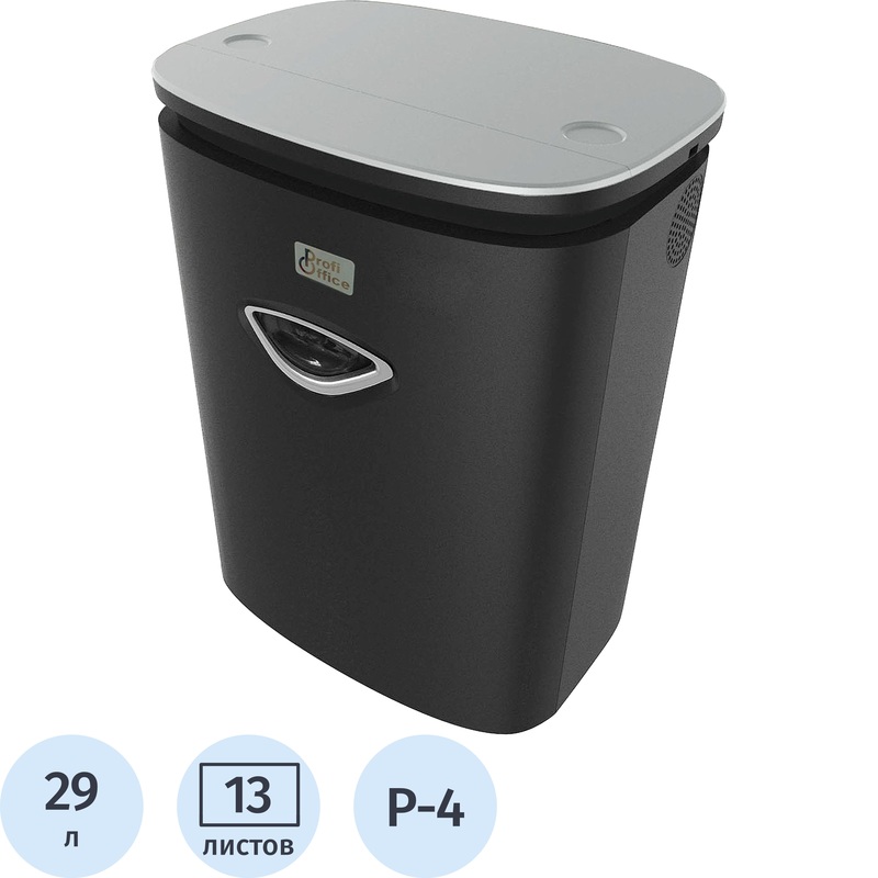 Изображение товара Шредер ProfiOffice Alligator 511CC+ для секретных документов уровень Р-4 29 л