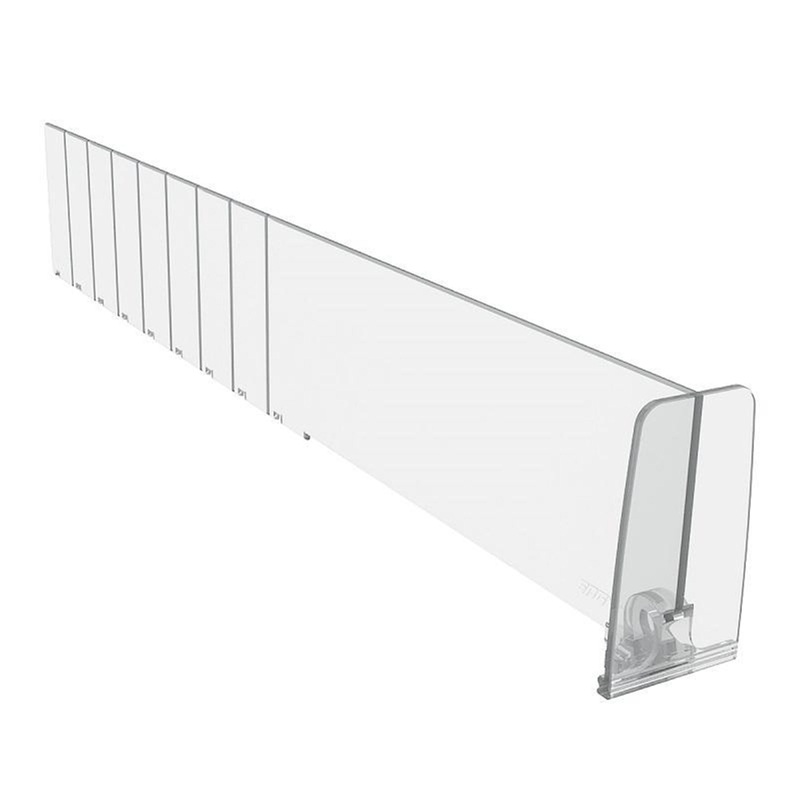 Изображение товара Уценка полочные разделители из пластика для организации товаров 385 мм 60 мм страна Россия