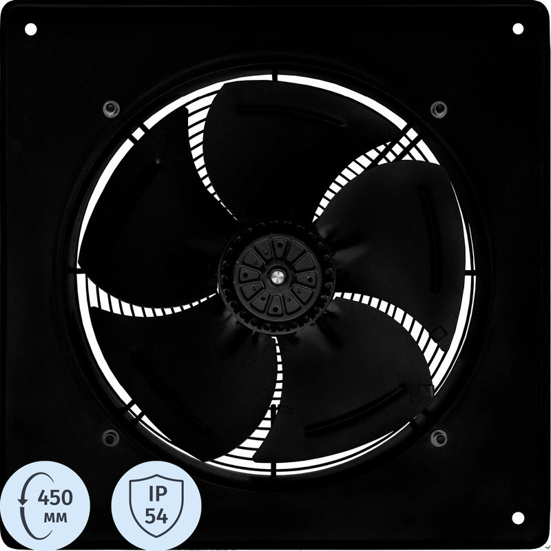 Изображение товара Вентилятор осевой Тепломаш ВО-4М450B