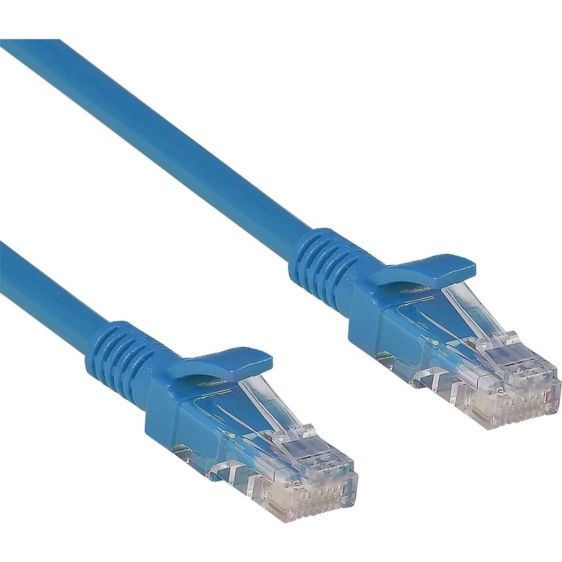 Изображение товара Патч-корд витая пара ExeGate UTP-RJ45-RJ45-C6-0,5M-BL cat 6 0.5 м (EX282024RUS)