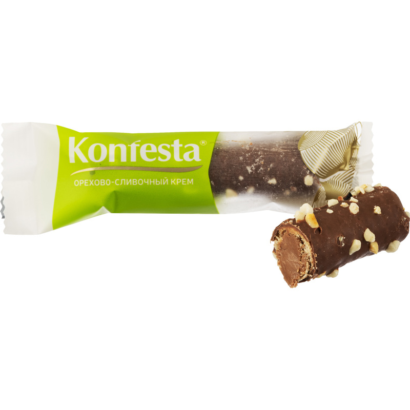 Изображение товара Конфеты шоколадные Konfesta ассорти 1.1 кг вафельные с орехами и карамелью