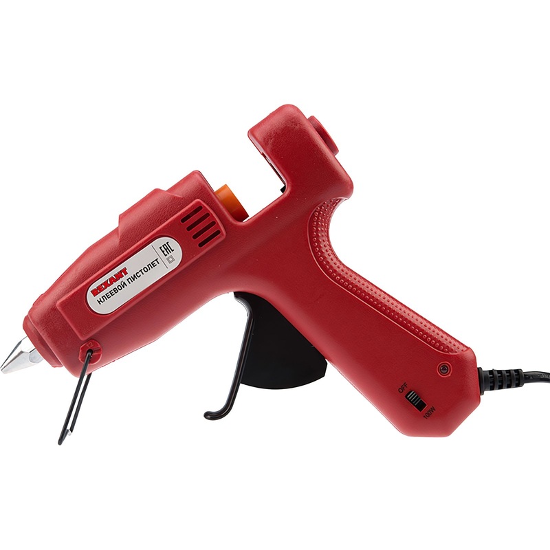 Изображение товара Клеевой пистолет Rexant 12-0114 сетевой для дома и работы 60 Вт