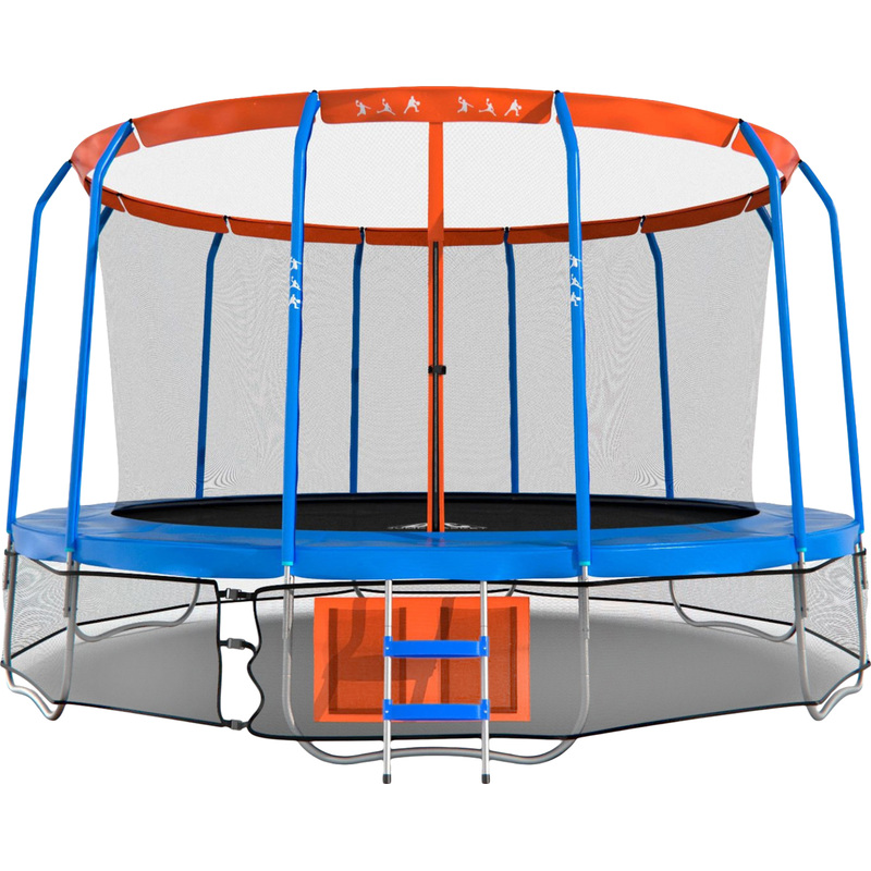 Изображение товара Батут с защитной сеткой DFC Jump Basket 16ft 488 см синий/оранжевый