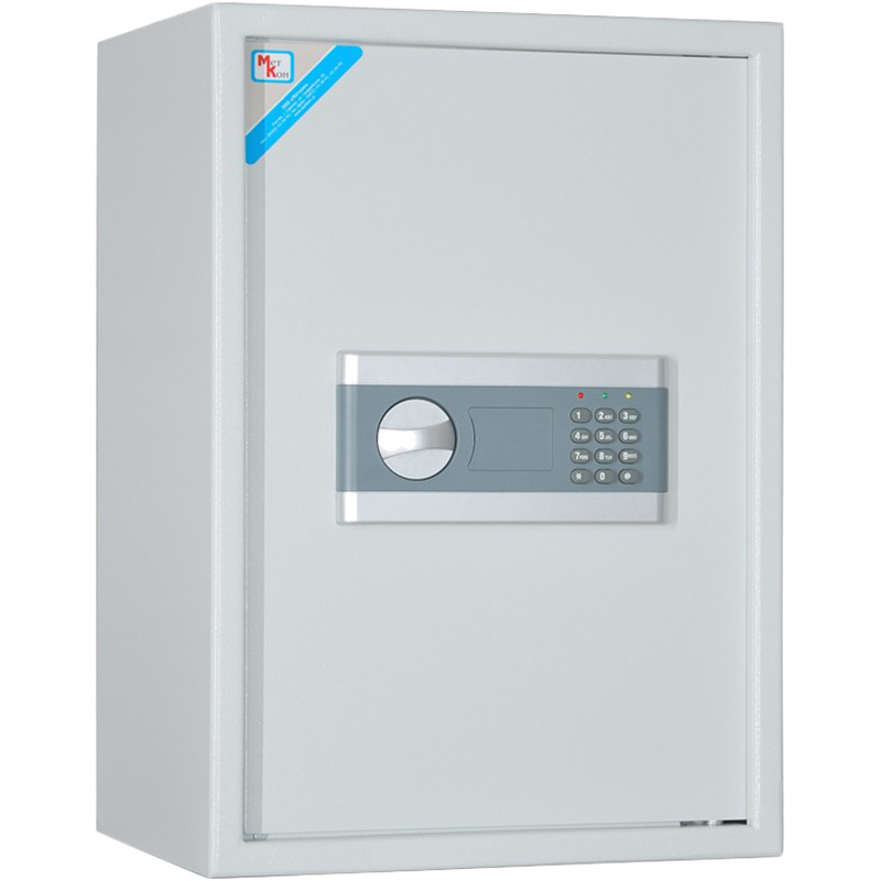 Изображение товара Шкаф металлический (архивный) для документов Меткон ШМ-50Э (серый, 350х310х500 мм)