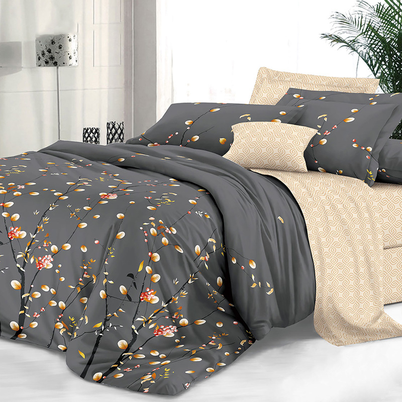 Изображение товара Комплект постельного белья Эльф Ханами 1.5-спальное сатин Россия