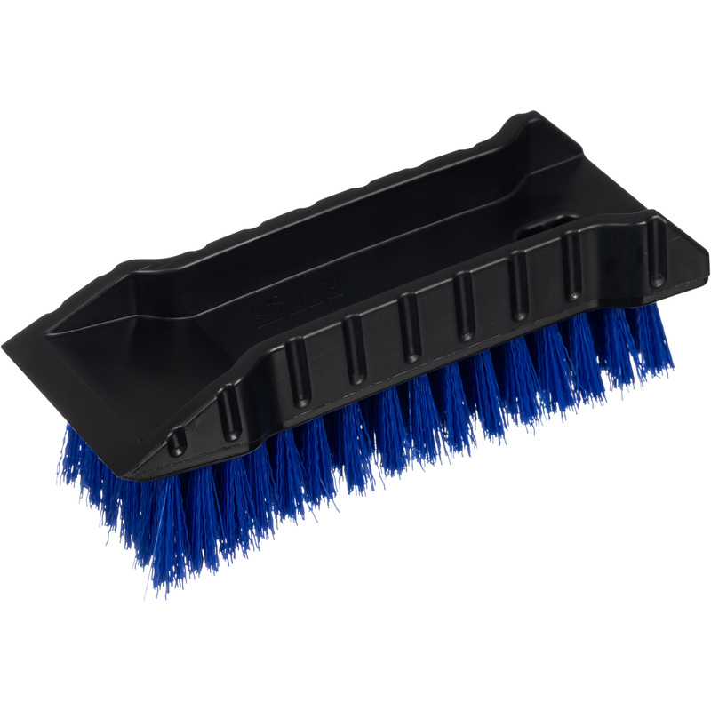 Изображение товара Щётка SYR средней жёсткости 160x63 мм чёрная/синяя для чистки