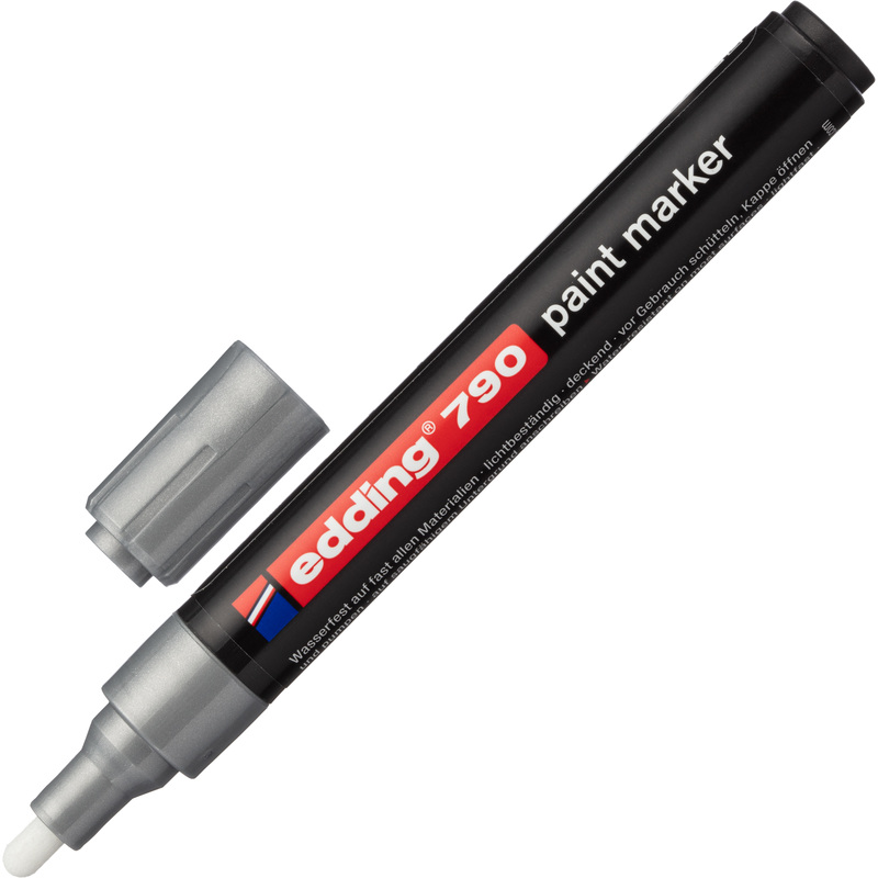 Изображение товара Маркер промышленный лаковый Edding E-790/54 серебристый 2-4 мм