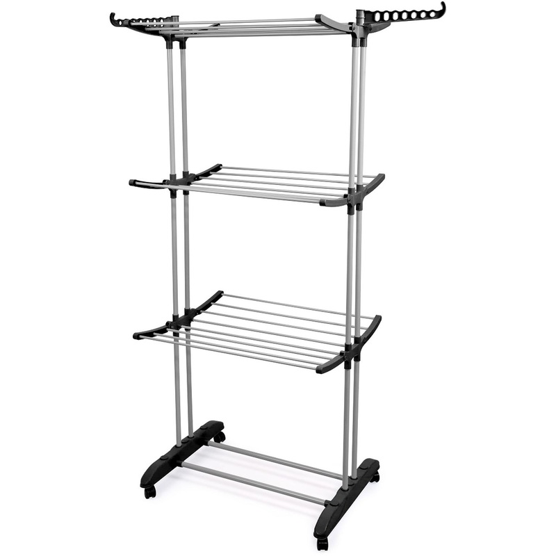 Изображение товара Сушилка для белья напольная складная Perilla Тига 17015 76x59x171 см