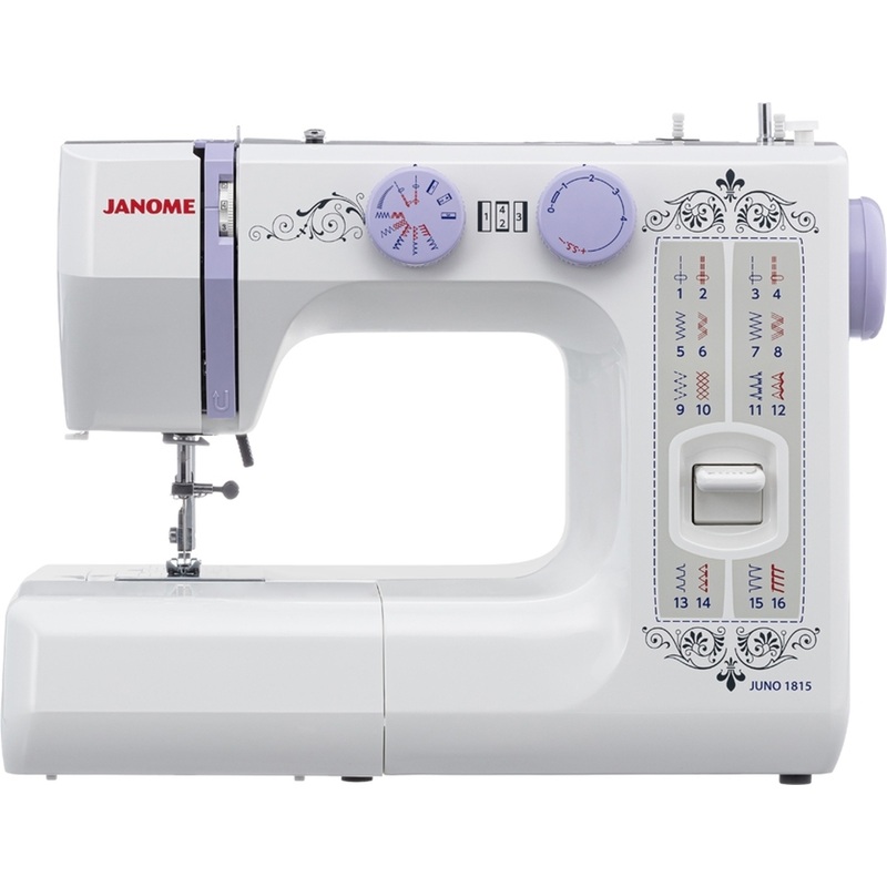 Изображение товара Швейная машина Janome Juno 1815 электромеханическая с множеством строчек