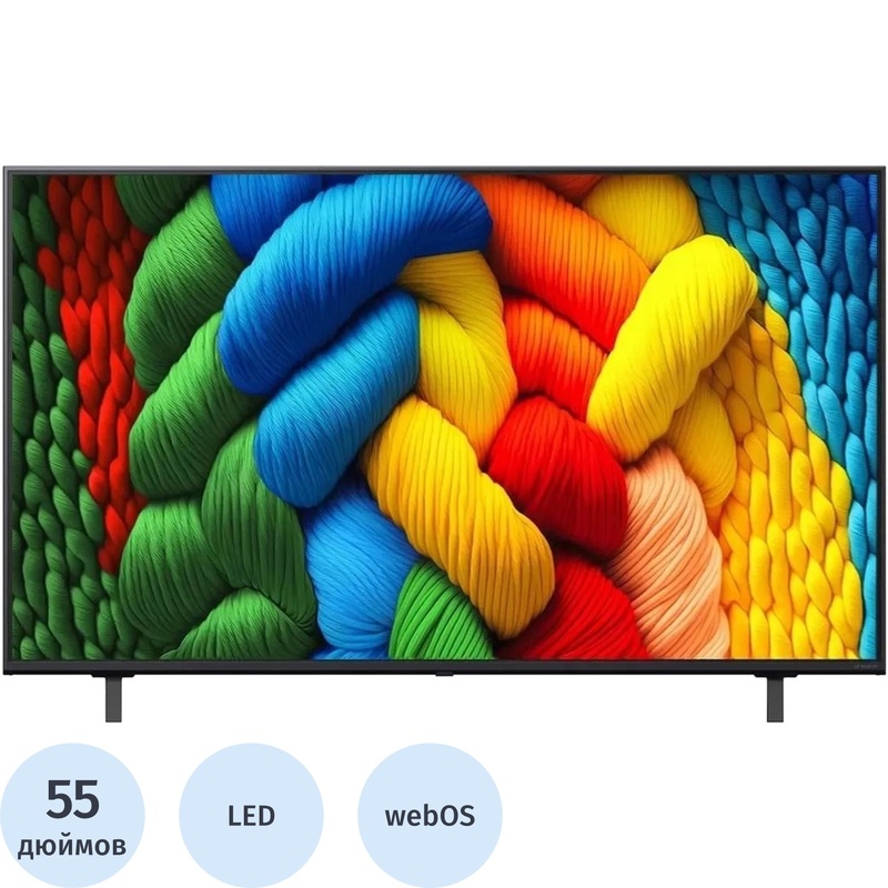 Изображение товара Телевизор 55 LG 55NANO80A6B.ARUG Ultra HD 4K Smart TV