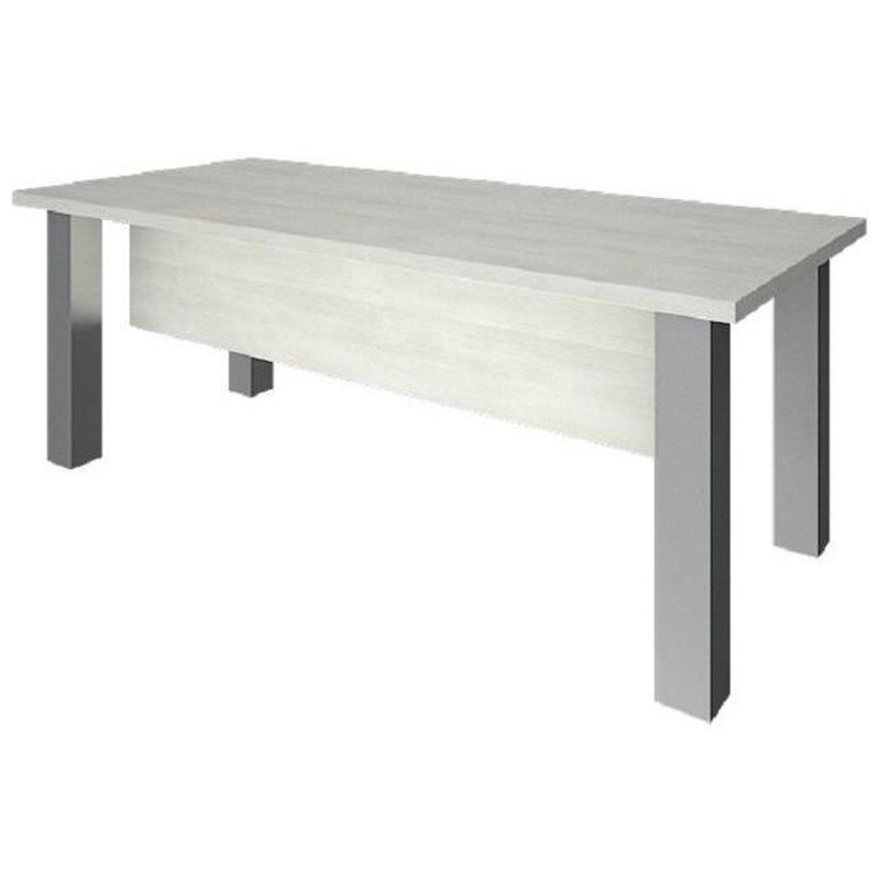 Изображение товара Стол руководителя Yalta LT-A20.1 снежная патина 2000х900х750 мм офисный мебель