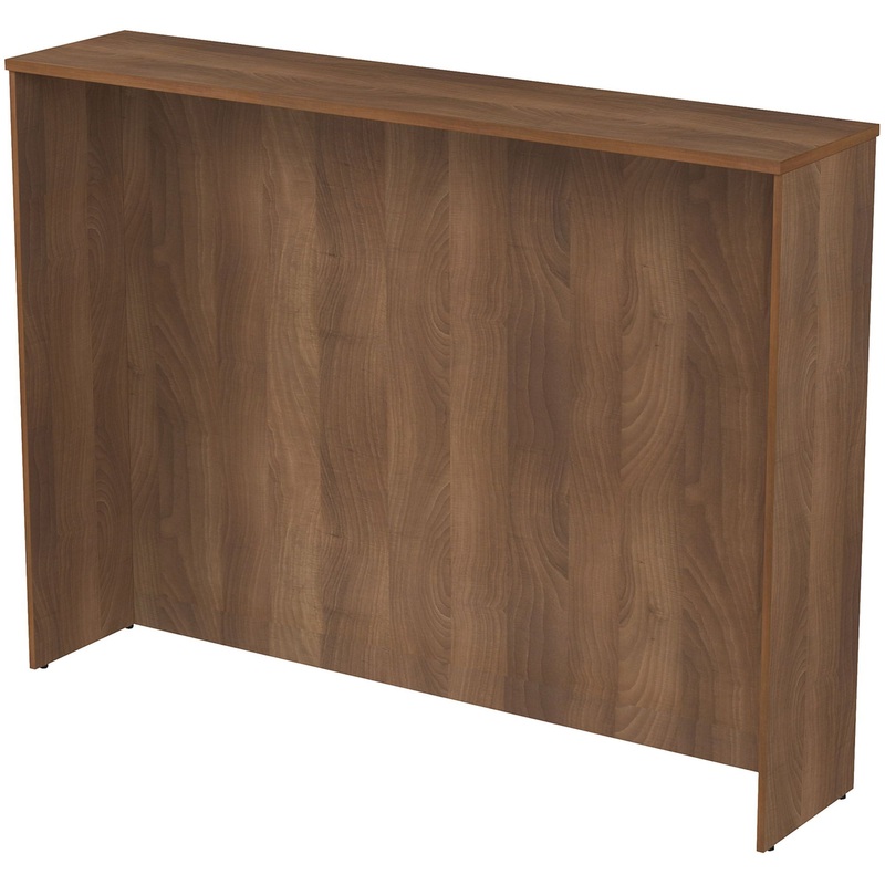 Изображение товара Модуль стойки ресепшн прямой Шамони тёмный 1640х364х1230 мм