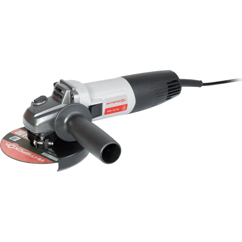 Изображение товара Профессиональная угловая шлифмашина Интерскол УШМ-125/750 750 Вт 125 мм
