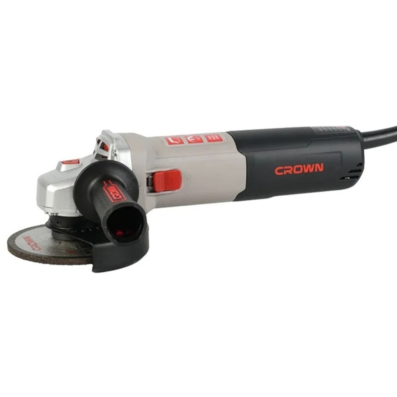 Изображение товара Профессиональная угловая шлифмашина Crown CT13678 125RSV 1700Вт 11000об/мин