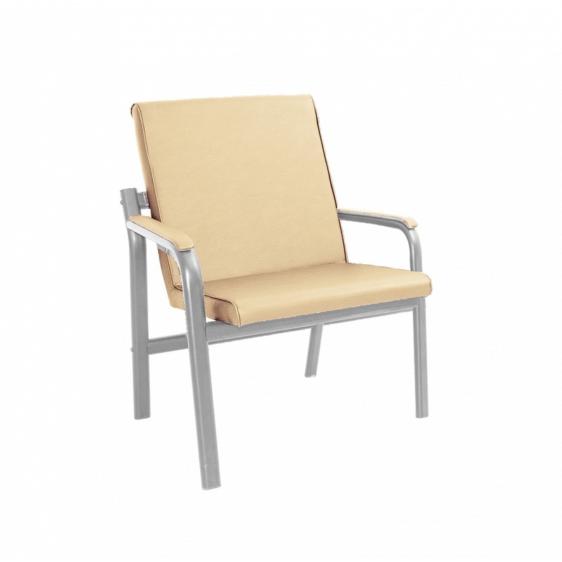 Изображение товара Многоместная секция Costa МС14-01 бежевая (1 место, искусственная кожа)