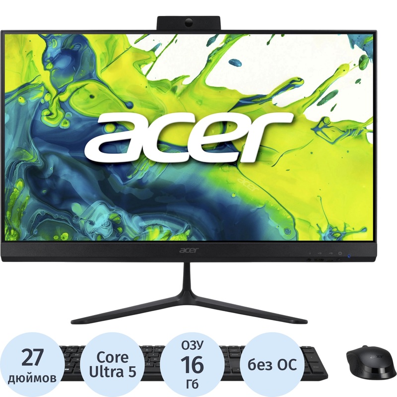 Изображение товара Моноблок 27 Acer Aspire C27B-GMTL (DQ.BT7CD.001) Изображение товара Моноблок 27 Acer Aspire C27B-GMTL (DQ.BT7CD.001)