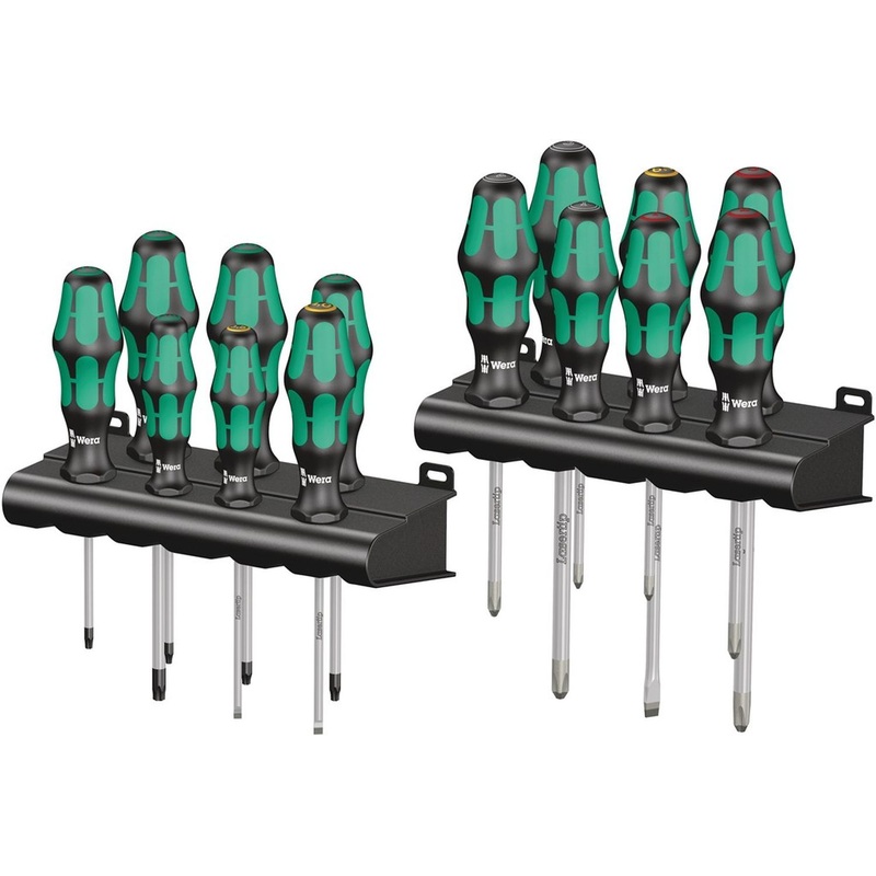 Изображение товара Набор отвёрток Wera Kraftform Big Pack 300 14 штук профессиональный