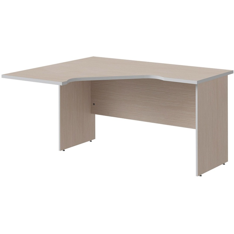 Изображение товара Рабочая станция Swift левая дуб шамони светлый 1400х1200х750 мм для офиса