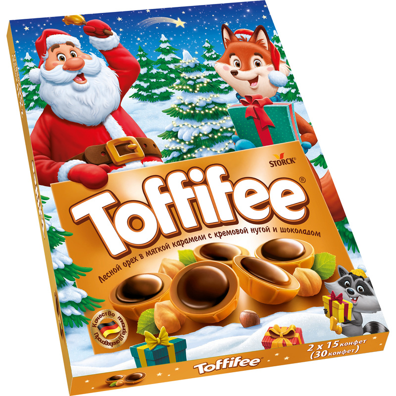 Изображение товара Шоколадные конфеты Toffifee с лесным орехом 250 г