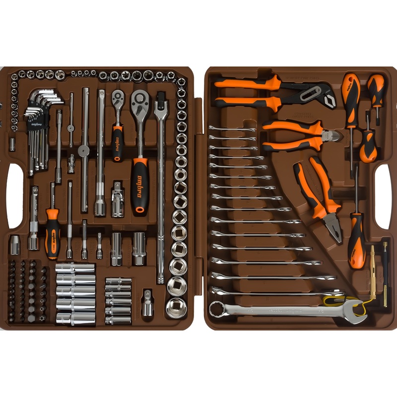 Изображение товара Набор инструмента универсальный Ombra 143 предмета профессиональный