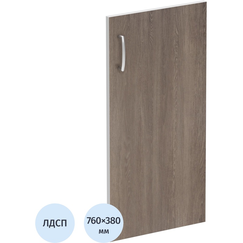 Изображение товара Дверь низкая правая Комус Мебель Easy to lead из ЛДСП 380х760 мм