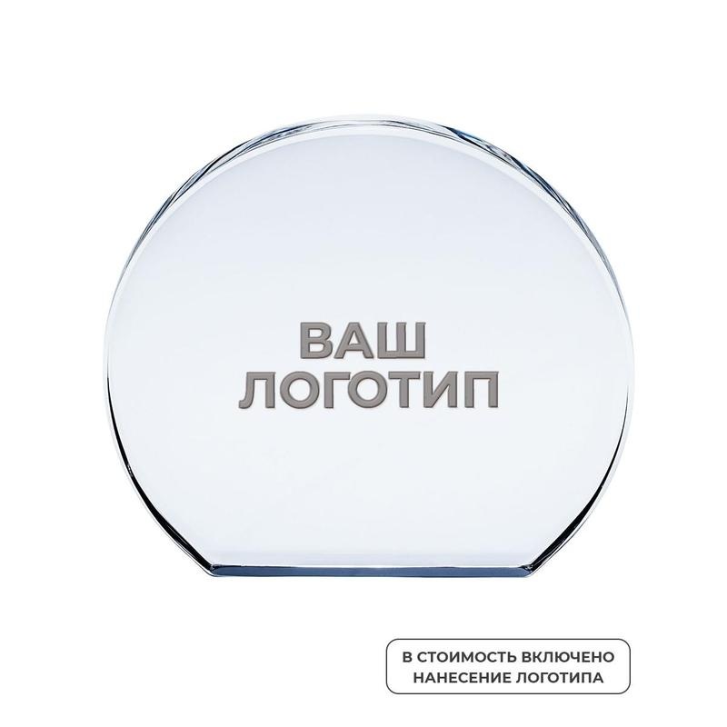 Изображение товара Награда Lentil акрил 160x170x33 мм с индивидуальной печатью в подарочной упаковке