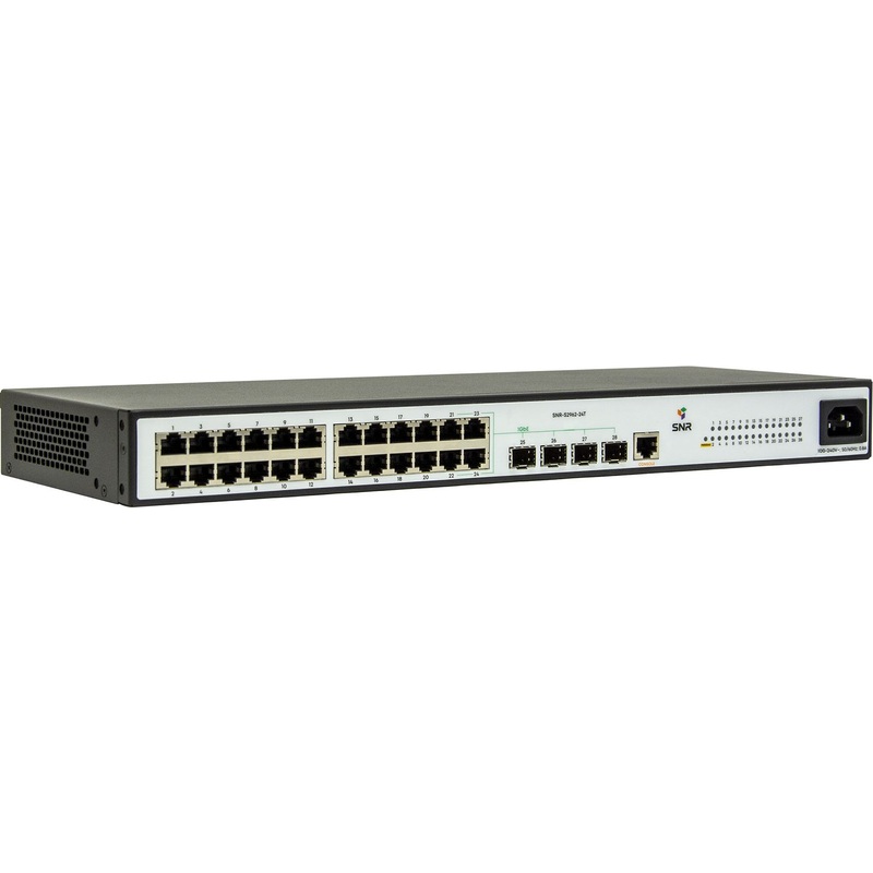 Изображение товара Управляемый коммутатор Keyicom SNR-S2962-24T 24 LAN-порта